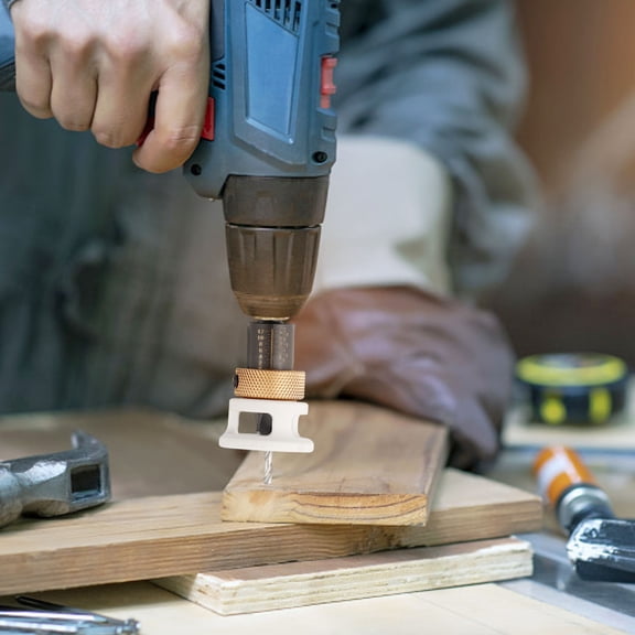 Countersunk Drill Bit Alloy Core Limiter Adjustable Countersink Drill Router Bit With Depth Stop Woodworking Drilling Pilot Hole 3.28Mm Smile Home