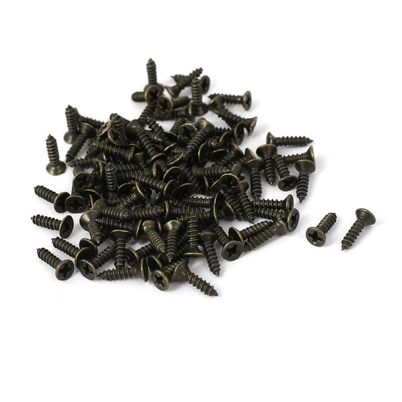 Countersunk Flat Head Self Tapping Screw M2x8mm 100pcs