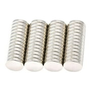 Countersunk Round Magnet, 52pc   D0.39   0.08in Strong Neodymium Disc Magnet for Fridge Doors, Whiteboard Fixing & DIY Crafts