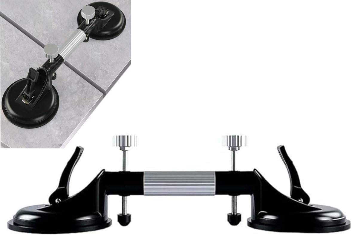 Countertop Alignment Clamps 2025 Upgraded Adjustable Granite Seam Setter Tools for Stone, Marble & Quartz Countertop Installation, Seamless Seam Setter with Heavy Duty Suction Cups
