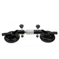 Countertop Alignment Clamps, Suction Tool for Flooring, Laminate Floor Gap Repair Tool, Adjustable Granite Seam Setter with Vacuum Suction Cups, for Granite, Marble, Stone, Slab (Black)