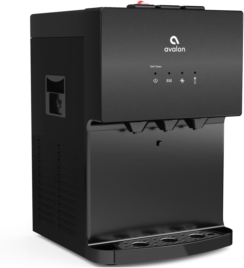 Countertop Bottleless Water Dispenser, Hot Cold Cool Water, Dual