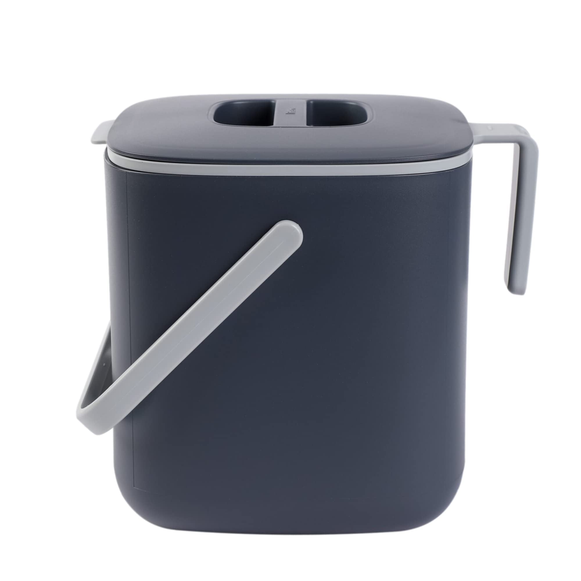 Countertop Compost Bin for Kitchen, 2.6L/0.69GAL Food Scrap Container ...