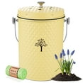 thumbnail image 1 of Countertop Compost Bin Kitchen,Odor Resistant Indoor Compost Bin with Lid and Compost Bags,Compost Bucket Composter Container for Food Waste,Yellow, 1 of 7