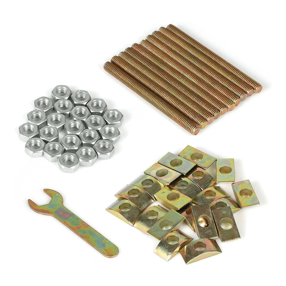 Countertop Connector,Table Top Fasteners,Joint Connector Drawbolt Pack,Miter Draw Bolt Countertop Flip Connector 10PCS