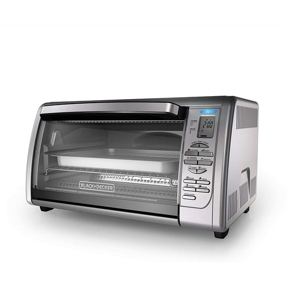 Countertop Convection Toaster Oven, 8 One-touch Cooking Functions, Stainless Steel