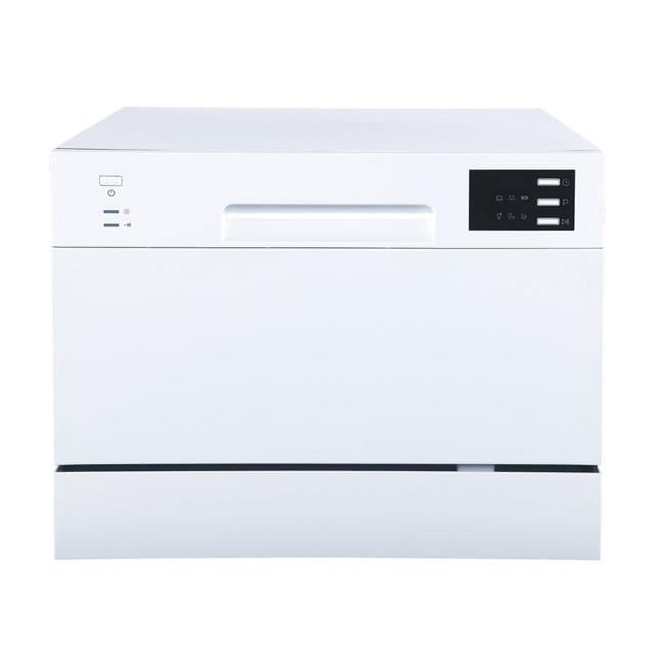 Countertop Dishwasher with Delay Start & LD White