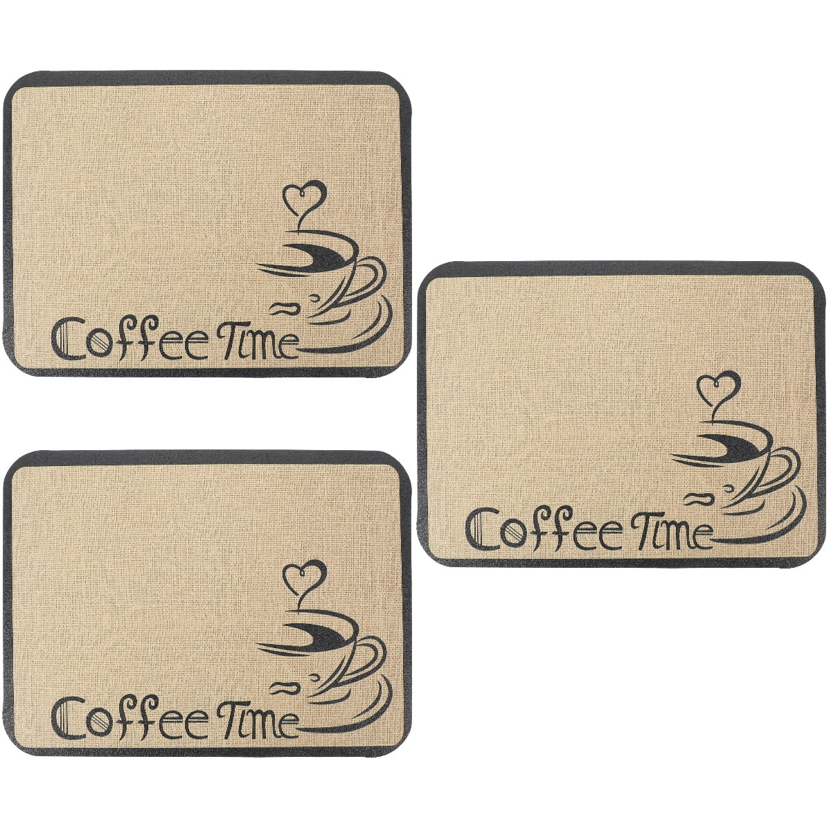 Countertop Draining Mat Desktop Coffee Maker 3 Concentrate Polyester