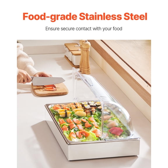 Countertop Food Serving Display Container