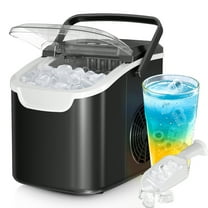 WAA Solo Classic Portable Ice Maker, 26 lb, Black