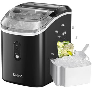 Simple Deluxe Ice Maker Machine For Countertop, 26Lbs Ice / 24Hrs, 9 Ice  Cubes Ready In 6 Mins, Portable Self - Clean Ice Machine With Scoop And  Basket, 13.7Lbs, For Home Kitchen