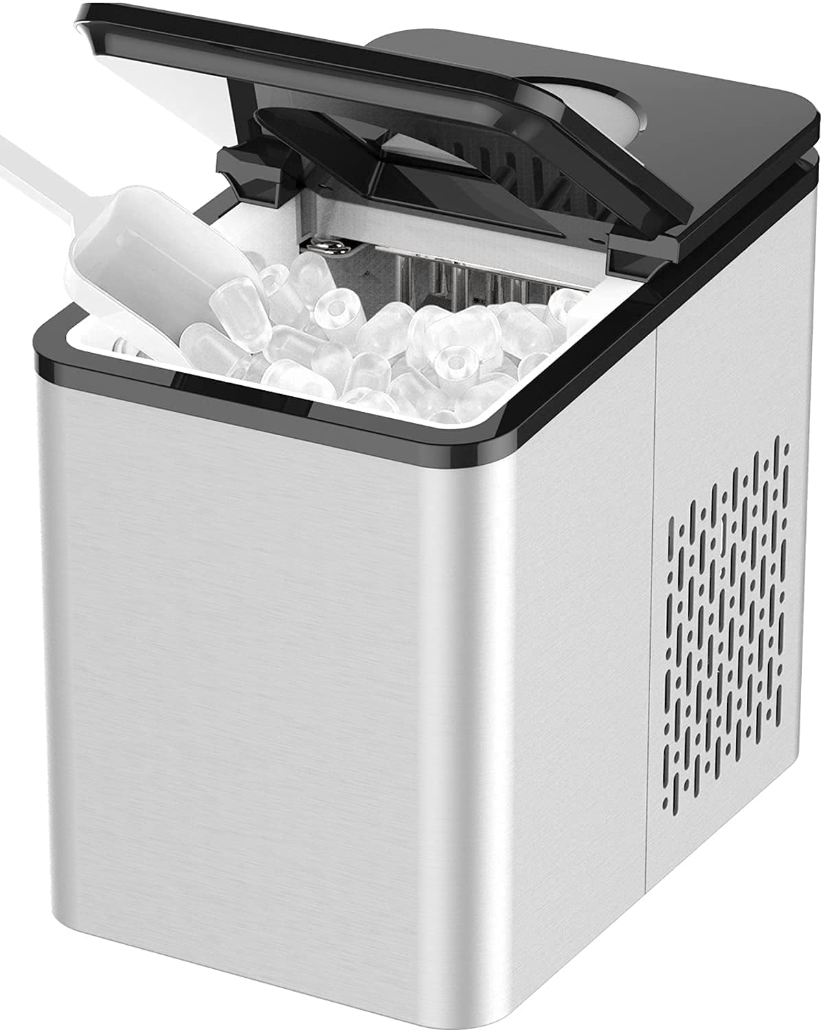 Countertop Ice Maker Machine, 9 Cubes Ready in 8 Minutes Black – agluckyshop