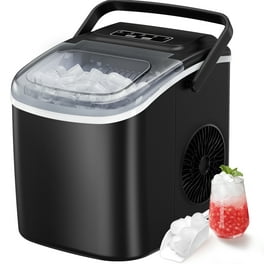 Chefman - Iceman Countertop Nugget Ice Maker – Pebble Ice Machine, Soft  Chewable Pellets in 20 Min, 26Lbs/24H, 3lb. Capacity, Waterline-Compatible