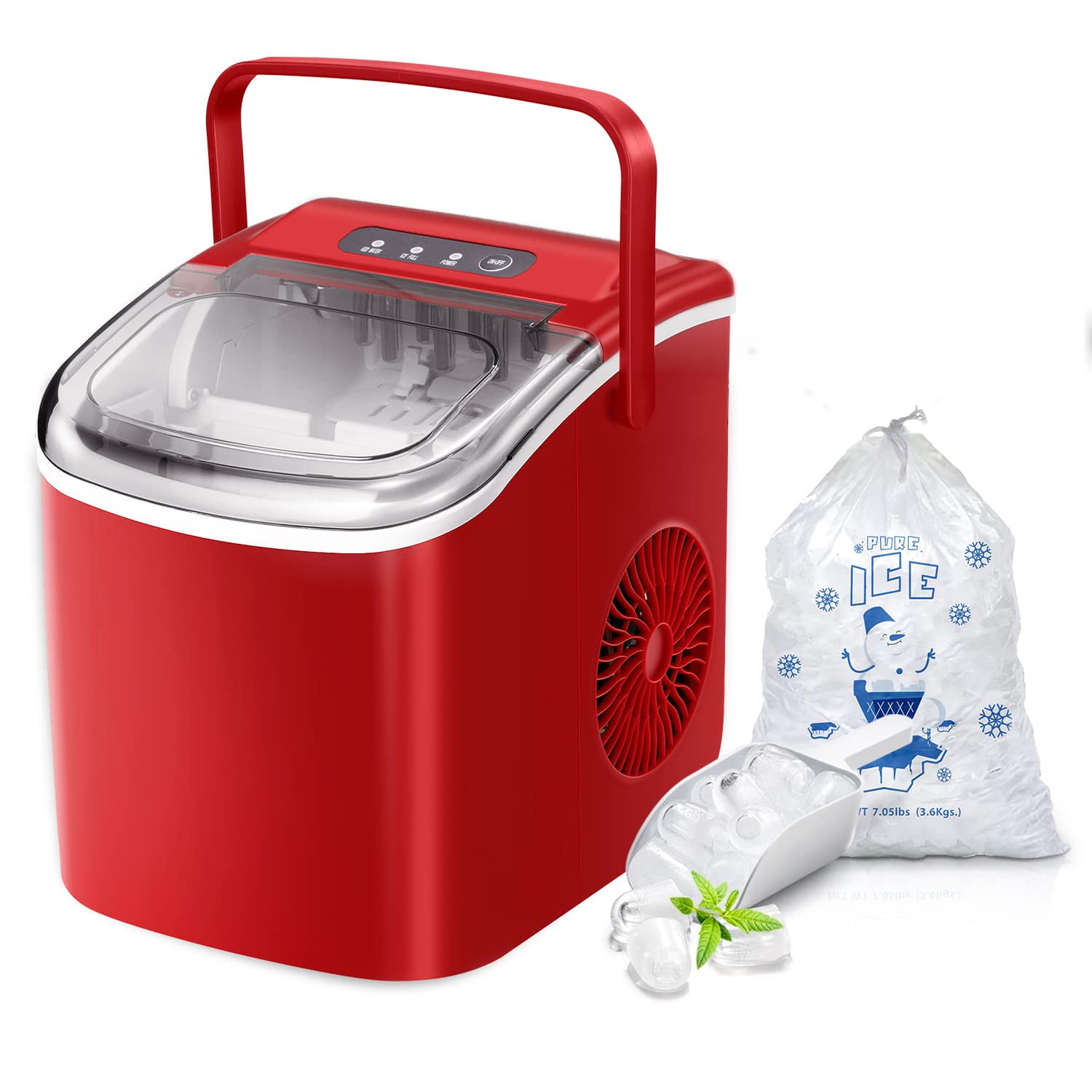 Countertop Ice Maker, SelfCleaning Portable Ice Maker Machine with
