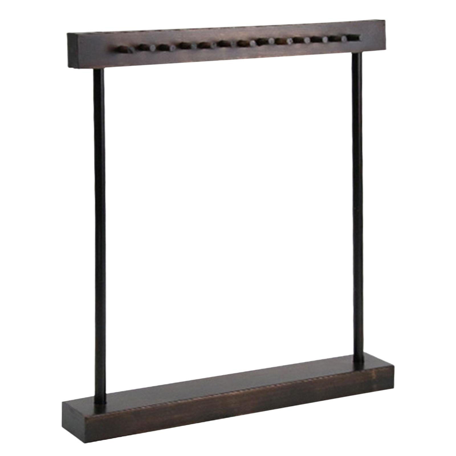 Countertop Jewelry Organizer Stand with 12 Hangers Rack for Necklace