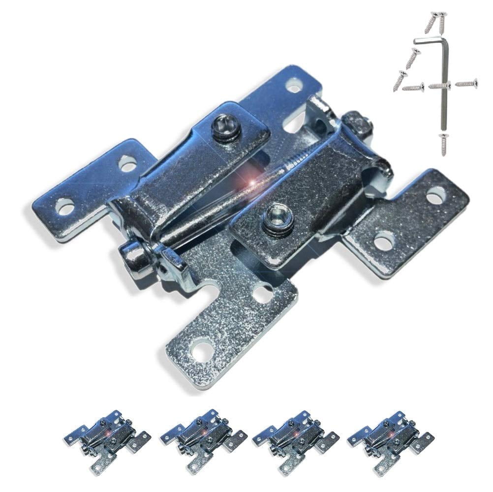 Countertop Joint Fasteners Double Action 4Pack, Bolt Fastener for