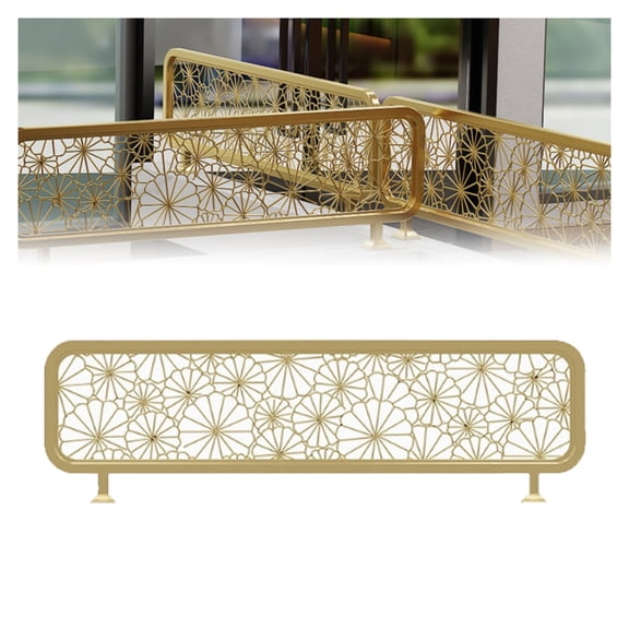 Countertop Low Fence Divide, Restaurant Screen Partition, Dividers for Dining Areas, Privacy Screen Panel Decoration Fence for Office Restaurant Hotel Bar