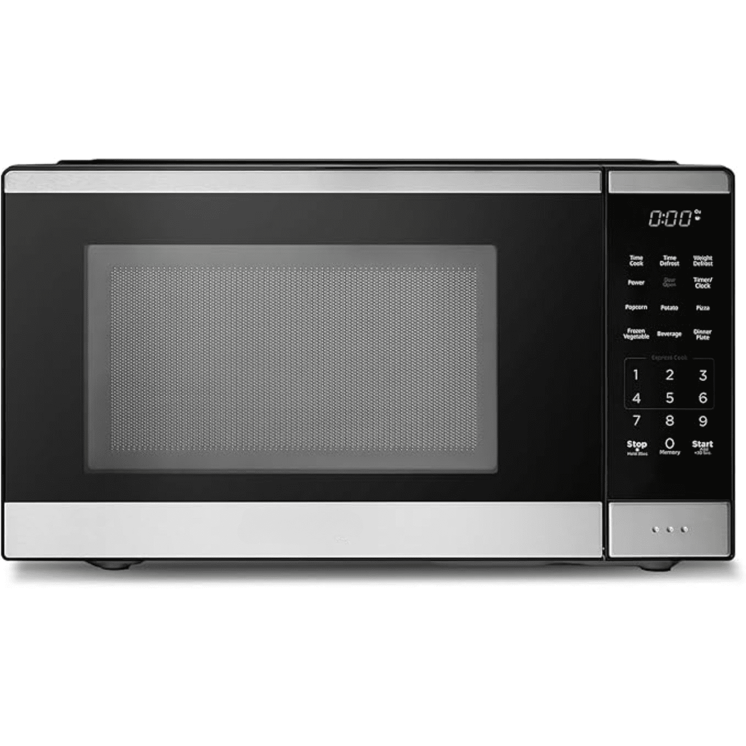 Countertop Microwave Oven 0.9 Cu Ft, 6 Auto Menus, Child Lock, Memory Function, 10 Power Levels, Easy One-Touch Start, Digital Panel, 900W