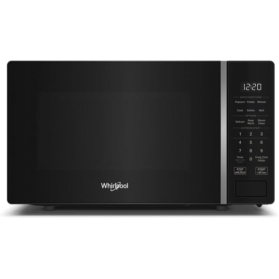 Countertop Microwave with Turntable 0.7 Cu. Ft, Steam Clean, 700 Watt Microwave, Black