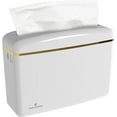 thumbnail image 1 of Countertop Multifold Hand Paper Towel Dispenser by , Single Sheet Dispensing – Glossy White, 1 of 3