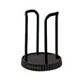 thumbnail image 1 of Countertop Paper Cup Dispenser Organizer - Holds 5oz Bathroom and Coffee Cups with Mouthwash Rinsing Function - Black, 1 of 8