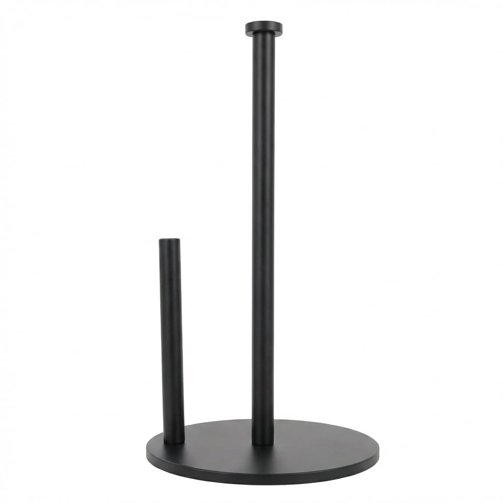 Countertop Paper Towel Holder Countertop , Anti-Slip & Stable, Fits Standard/Large Rolls, Universal for Kitchen & Bathroom, Easy to Carry