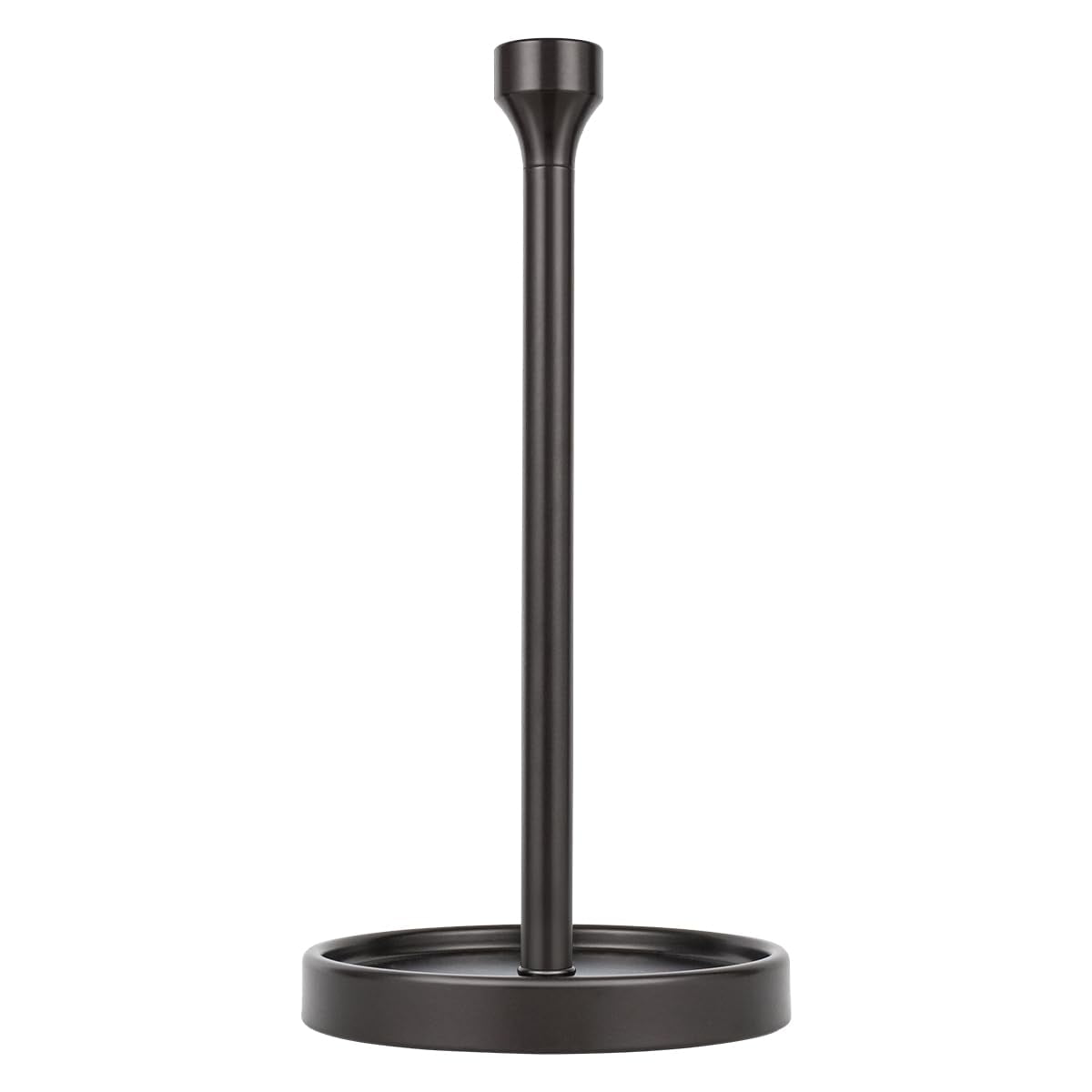 Countertop Paper Towel Holder - Modern Bell End Minimalist Design Color Oil Rubbed Bronze