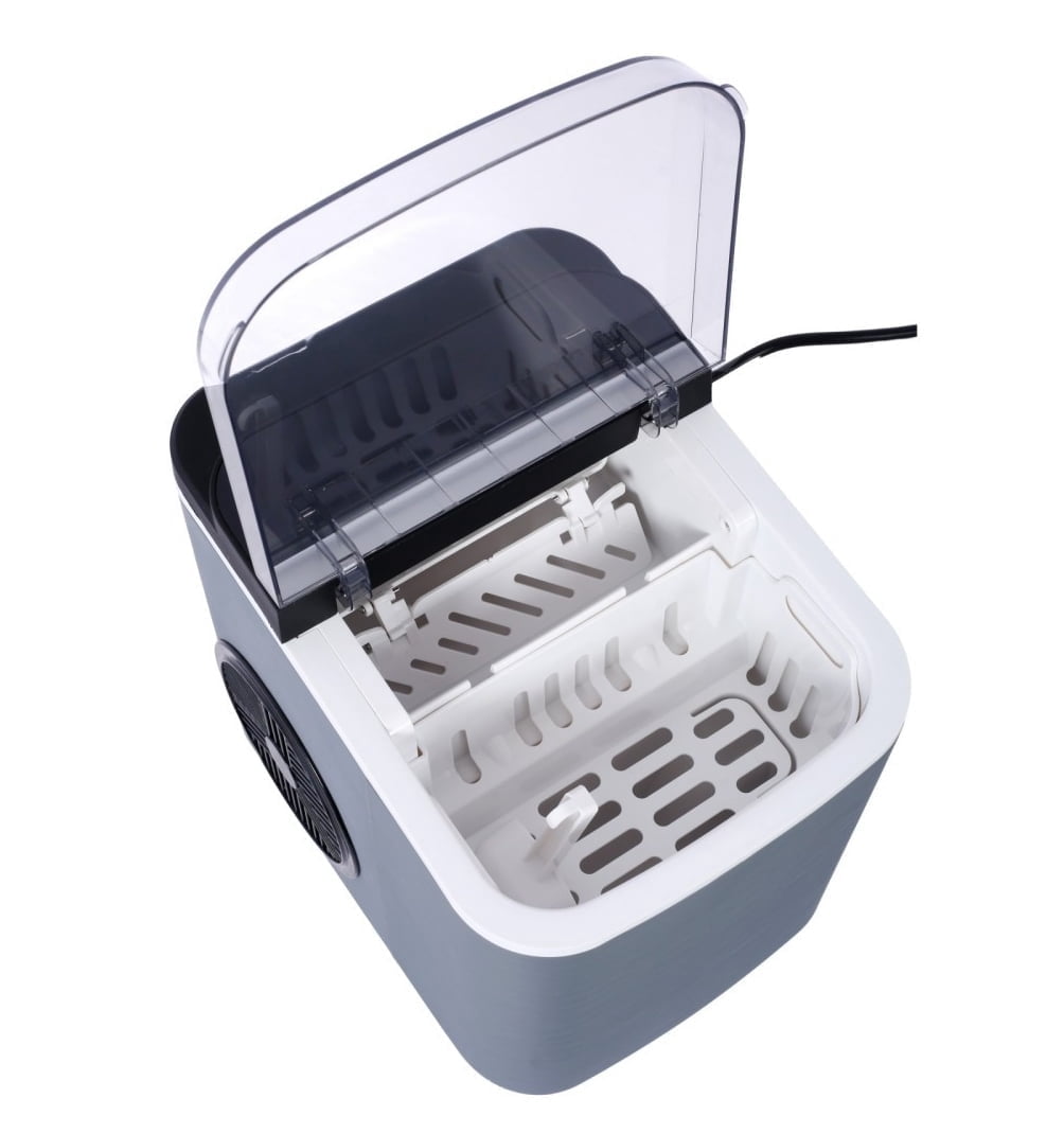 Ice Maker Countertop, Portable Ice Machine, Self-Cleaning Ice Makers with Basket and Scoop, 9 Cubes in 6 Mins, 26 lbs per Day, Ideal for Home, Kitchen,ETL