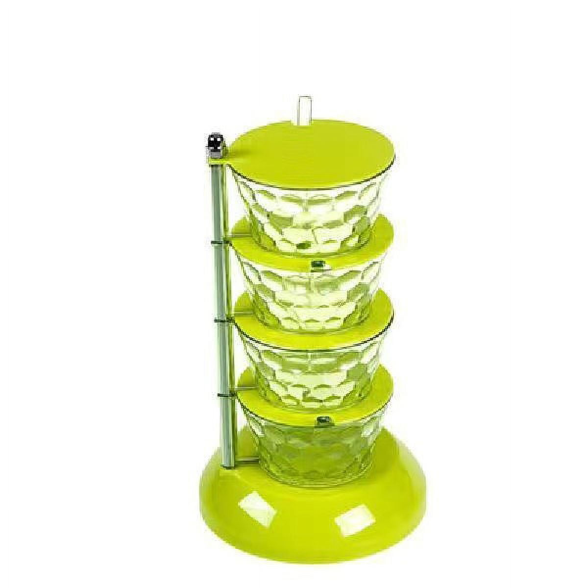 Countertop Rotating Spice Holder Multilayer Transparent Seasoning