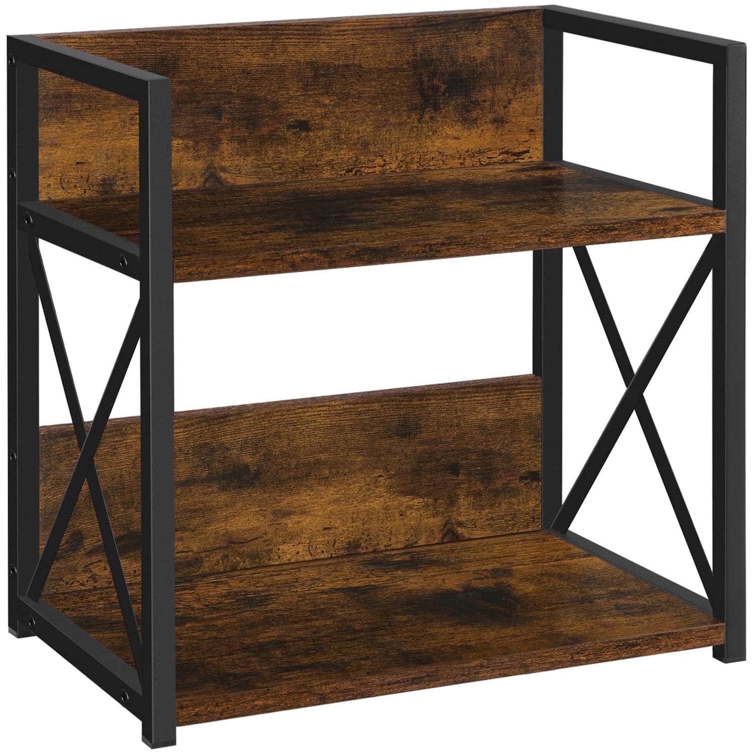 Countertop Shelf Organizer, Coffee Bar Accessories, 2 Tier Coffee Counter Shelf for Mugs, Cups, Cream, Syrup