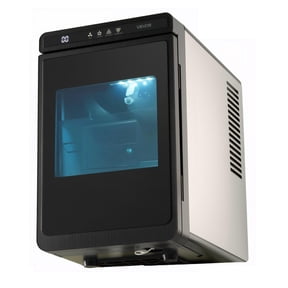 Countertop Square Ice Maker, 22 lbs/24H Portable Ice Machine, Self-Cleaning with Drawer-Style Access & Ice Tong, Quiet <55dB for Home Kitchen Office Bar