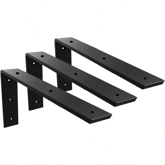 Countertop Support Bracket 3 Pack 12 Inch Heavy Duty Granite Countertop Bracket 16 X 6 X 2 1 2 Shelf L Bracket Mantel Corbels For Quartz Granite Wood Concret Laminate Countertops