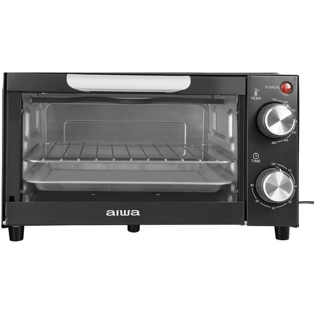 Countertop Toaster Oven With Baking Tray, Bake Toast Cook And Broil
