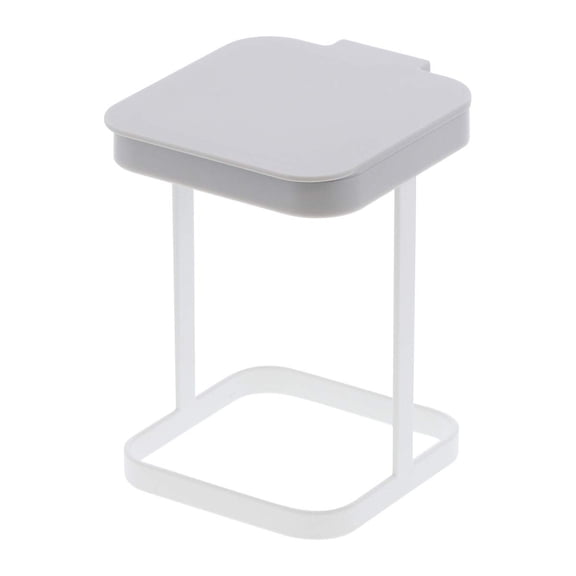 Countertop Trash Can Garbage Bag Holder for Home Kitchen Desktop trash bin, home kitchen storage bin, office paper basketwhite