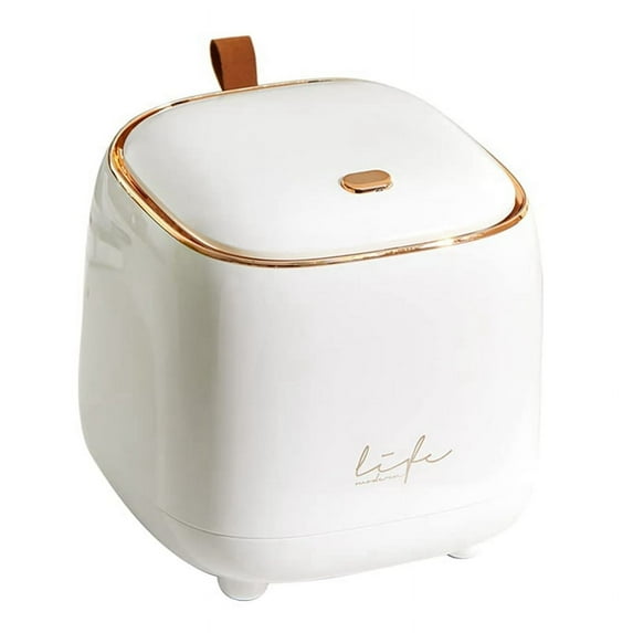 Countertop Trash Can , Waste Can with Type Lid, Light Green