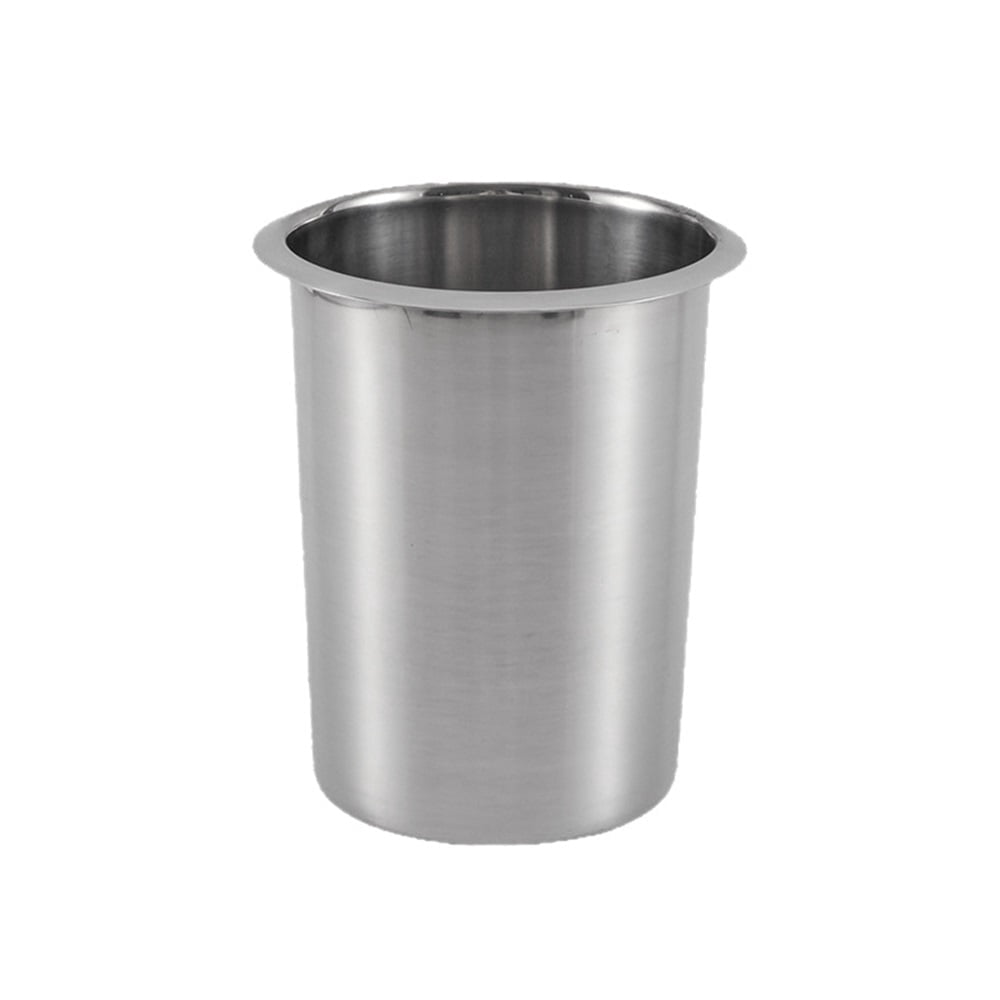 Countertop Utensil Holder Stainless Steel - Stainless Steel Utensil Holder for Kitchen and Bars, Odor and Rust Resistant, Durable and Dishwasher Safe,