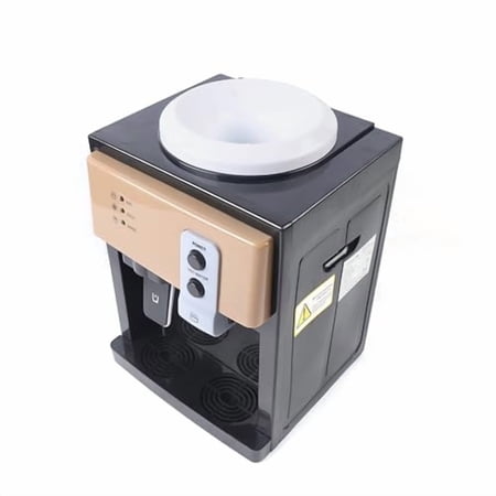 Countertop Water Cooler Dispenser, 5 Gallon Electric Hot and Cold Water Dispenser 110V Desktop Top Loading Water Chiller for Home Kitchen Office Automatic Temperature Control