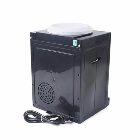 Countertop Water Cooler Dispenser, 5 Gallon Electric Hot and Cold Water Dispenser 110V Desktop Top Loading Water Chiller for Home Kitchen Office Automatic Temperature Control