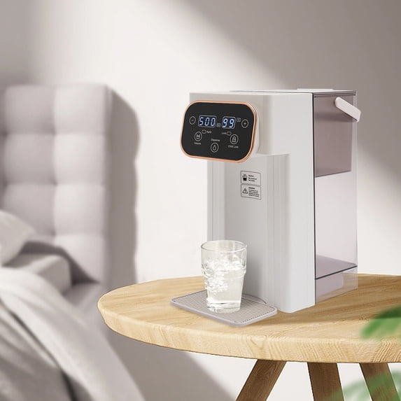 Countertop Water Dispenser, Water Dispenser with 12 Temperatures & 8 Volume Settings & Safety Lock Instant Hot Water Dispenser with Filter