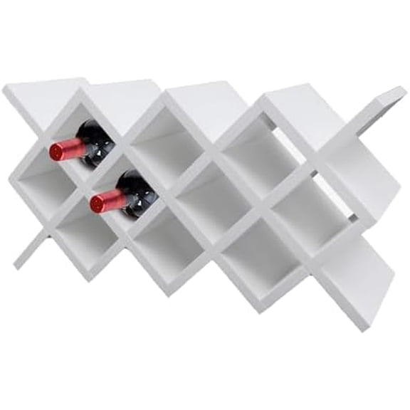 Countertop Wine Bottles Rack, 10 Grids Beer Rack,Modern Wine Cabinet Shelf, Storage Organizer Display Shelf for Bar, Home,Restaurant, Wine Cellar$$Home Decor, Kitchen, & Other