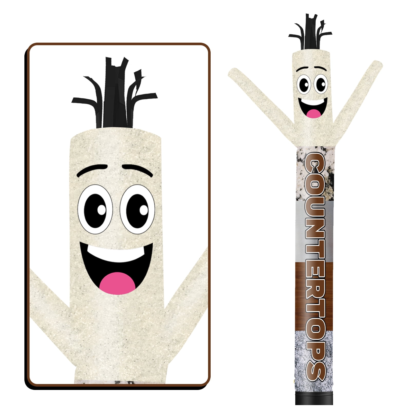 Countertop Mini Inflatable Countertops Inflatable Tube Man Wacky Wavy Dancing Guy for Outdoor ...