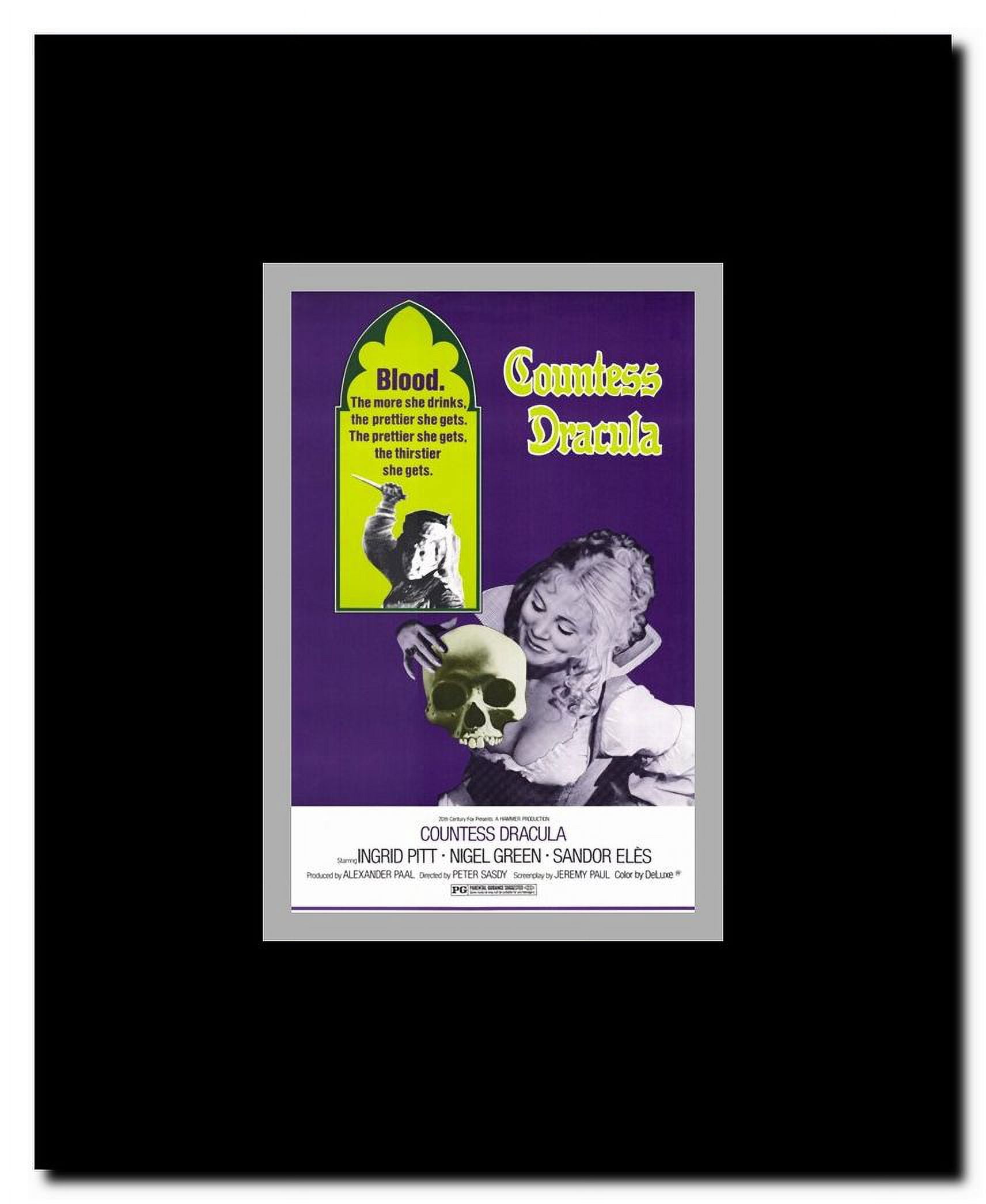 Countess Dracula Framed Movie Poster