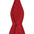 thumbnail image 1 of Countess Mara Mens Anchor Pre-tied Bow Tie, Red, One Size, 1 of 1