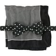 thumbnail image 1 of Countess Mara Mens Dot Hounds Neck Tie Set, Black, One Size, 1 of 1