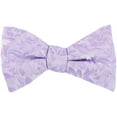 thumbnail image 1 of Countess Mara Mens Lyons Floral Self-tied Bow Tie, Purple, One Size, 1 of 1