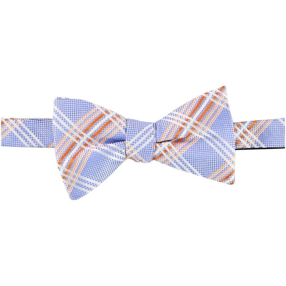 Countess Mara Mens Pre Tied Self-tied Bow Tie, Blue, One Size