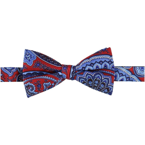 Countess Mara Mens Vibrant Pre-tied Bow Tie, Red, One Size