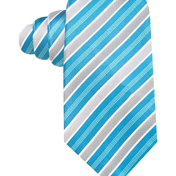 Countess Mara Mens Stamford Stripe Self-tied Necktie 459blue Classic