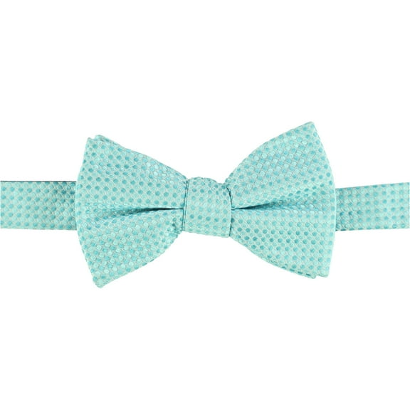 Countess Mara Mens Tone Dot Self-tied Bow Tie, Blue, One Size