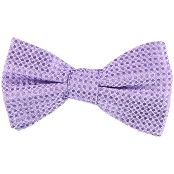 Countess Mara Mens Tone Dot Self-tied Bow Tie, Purple, One Size